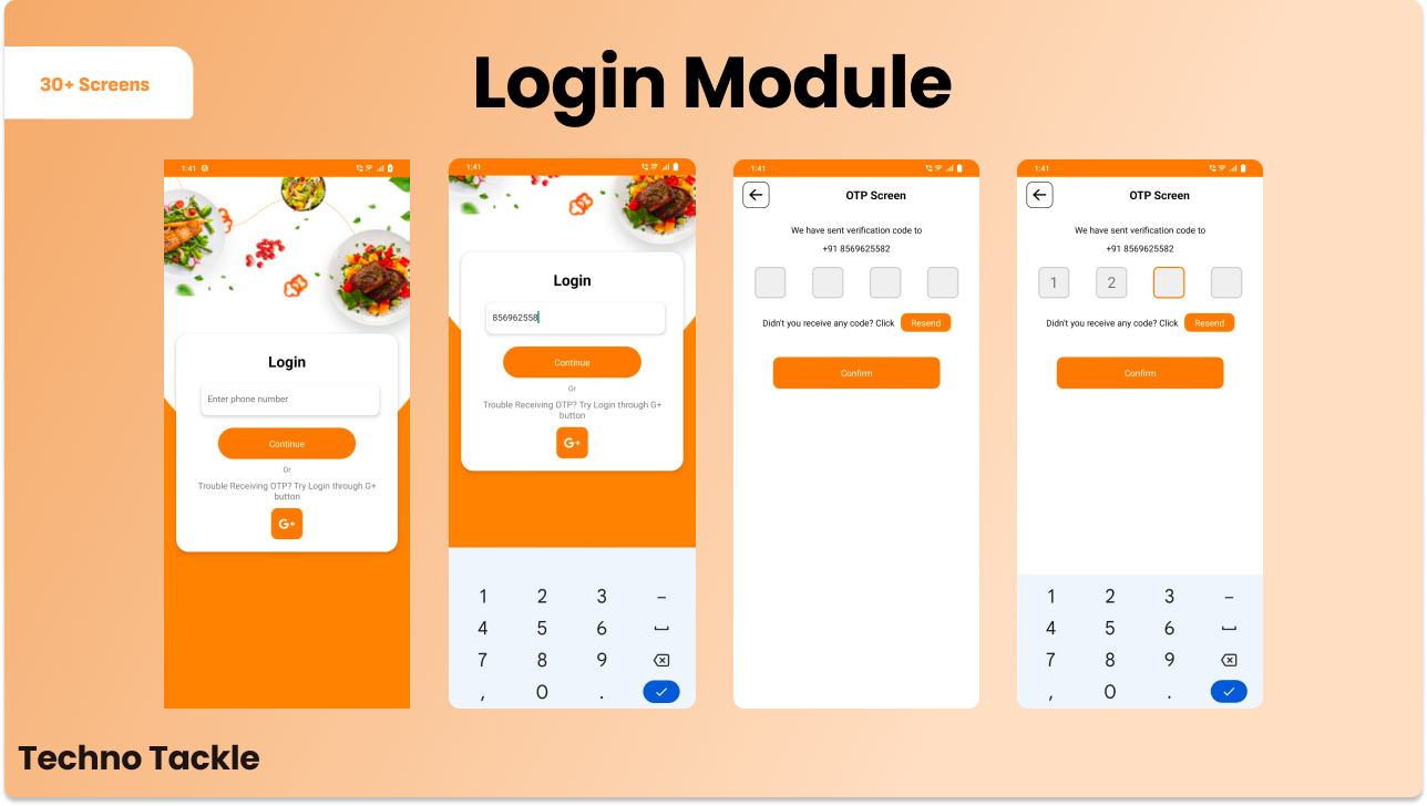 E-commerce App | Cake Order App | React Native | Any Queries Chat me ...