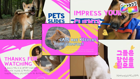 Slides Pets | FCPX