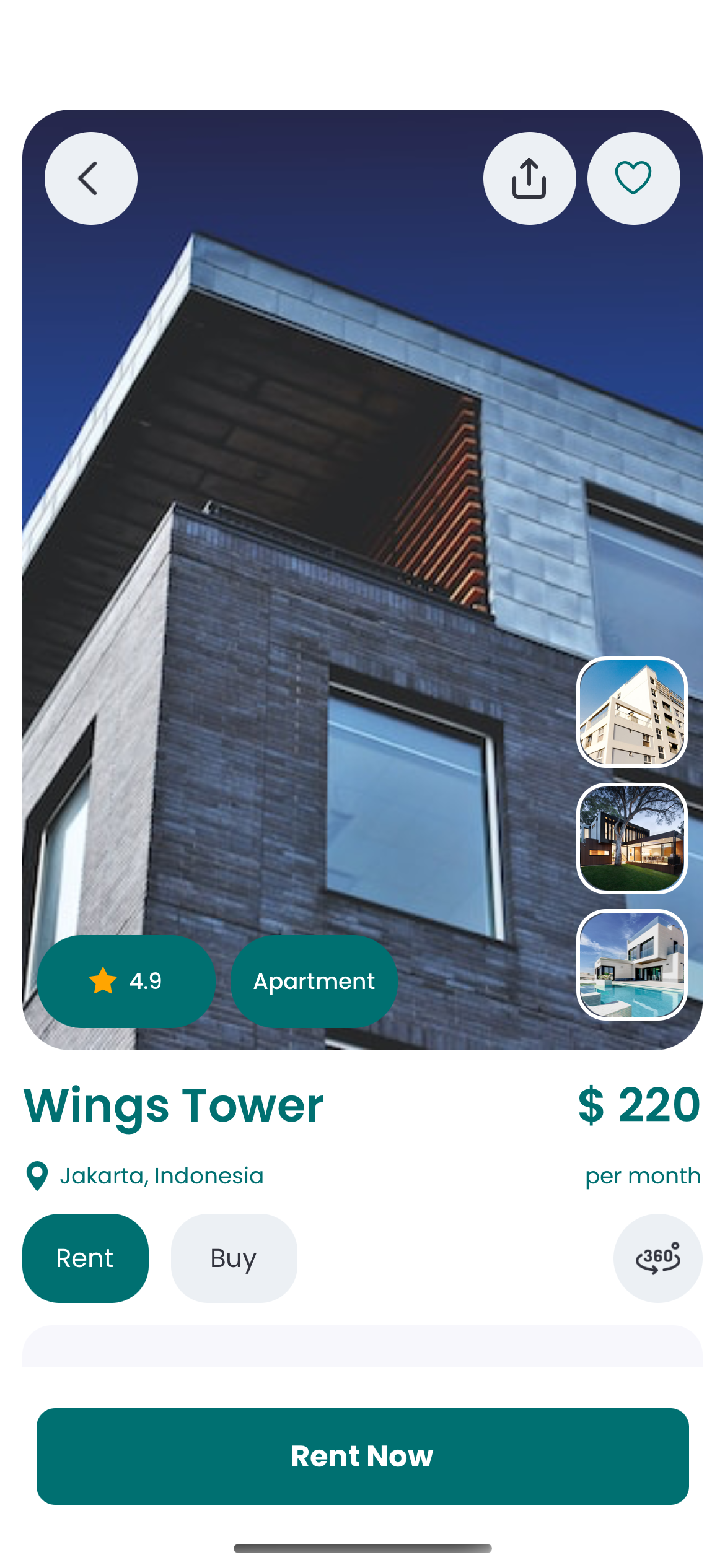 Reala Real Estate Property Listing React Native CLI App Ui Kit by lala