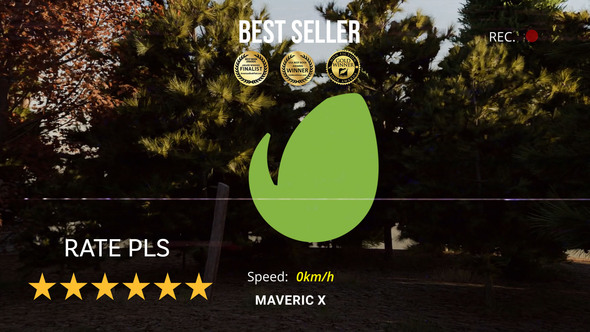 FPV - Drone Logo Logo Stings template preview