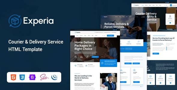 [DOWNLOAD]Experia | Courier & Delivery Services HTML Template