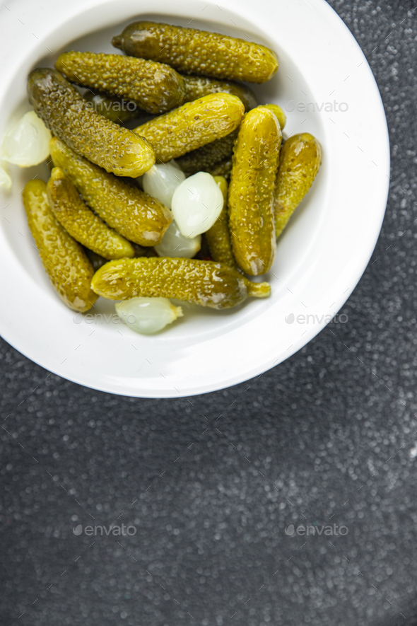 gherkin pickled cucumber fresh food tasty healthy eating cooking