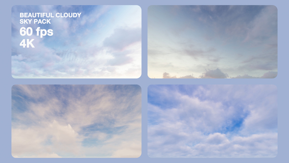 Beautiful Cloudy Sky Pack