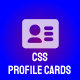 CSS 3 - Responsive Profile Cards