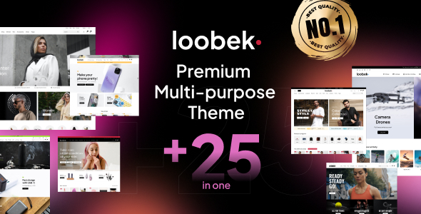 Loobek – Elementor Multipurpose WooCommerce Theme