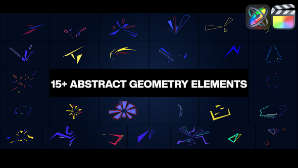Abstract Geometry Elements for FCPX