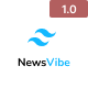NewsVibe - Newsletter Section Tailwind CSS 3 HTML Template