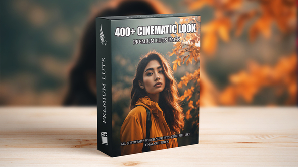 400+ Professional Cinematic LUTs Pack for Filmmakers & Video Editors - Enhance Your Footage Now!
