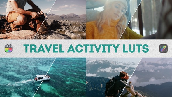 Travel Activity LUTs | FCPX & Apple Motion