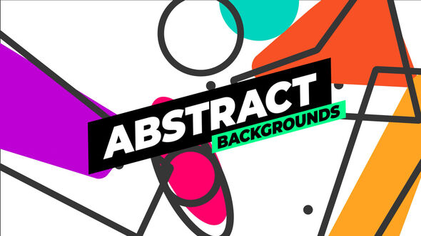 Abstract Backgrounds Elements template preview