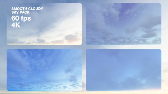 Smooth Cloudy Sky Pack
