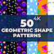 4k Geometric Shape Patterns Pack - VideoHive Item for Sale