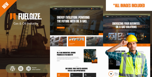 Fuelgize - Oil & Gas Industry WordPress Theme