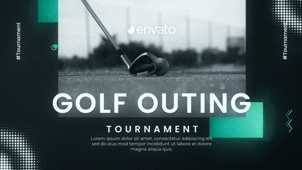Golf Club Promo | MOGRT Premiere Pro template preview