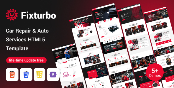 Fixturbo - Car Repair & Auto Services HTML5 Template Multipurpose