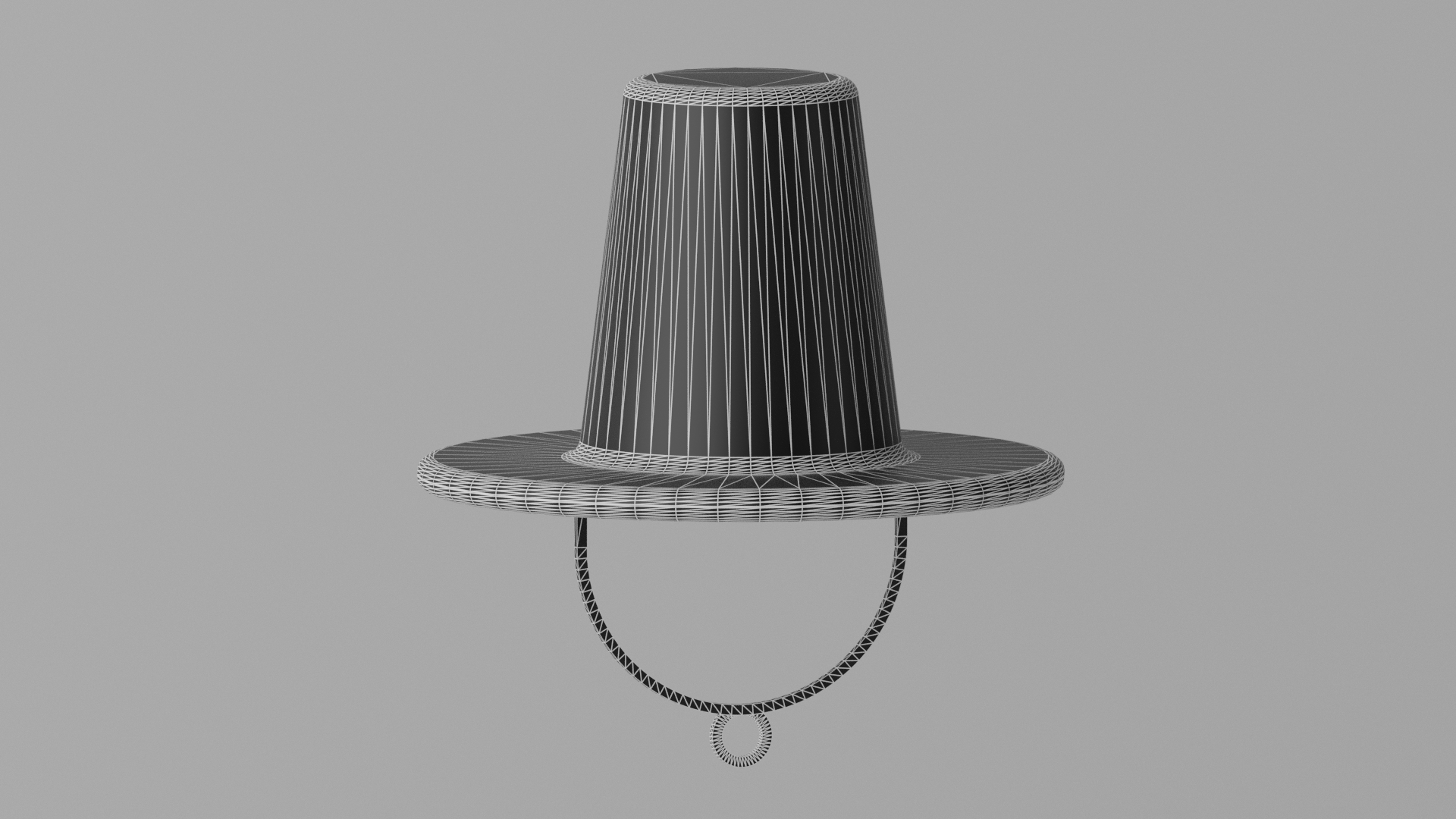 Korean Traditional Hat Gat 3D model by PhilipStorm 3DOcean