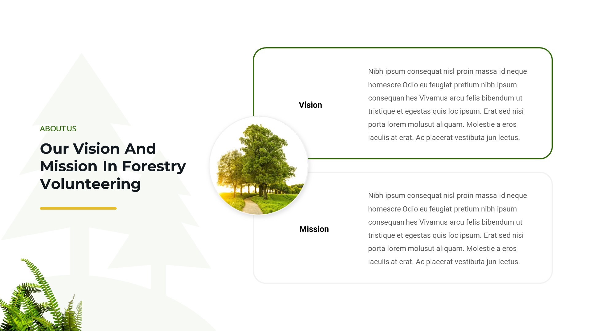 Greenflora - Forest Conservation Google Slides Template, Presentation ...