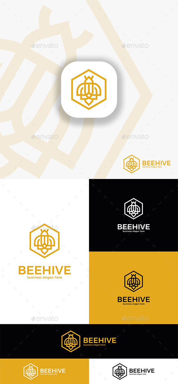 [DOWNLOAD]Bee Hive Logo