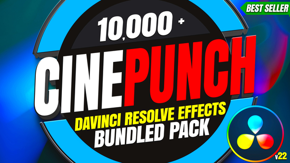 CINEPUNCH I Davinci Resolve Plugins & Effects Bundled Pack