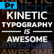 Kinetic Typography Titles / MOGRT - VideoHive Item for Sale