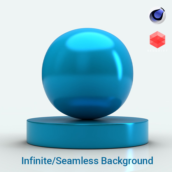 [DOWNLOAD]Studio scene Setup with Infinite/Seamless Background for Cinema 4D & Redshift