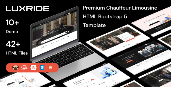 Luxride - Chauffeur Limousine Transport and Car Hire HTML Template