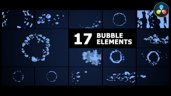 Bubble Elements for DaVinci Resolve