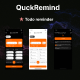QuickRemind - Todo Reminder | React Native (expo managed)