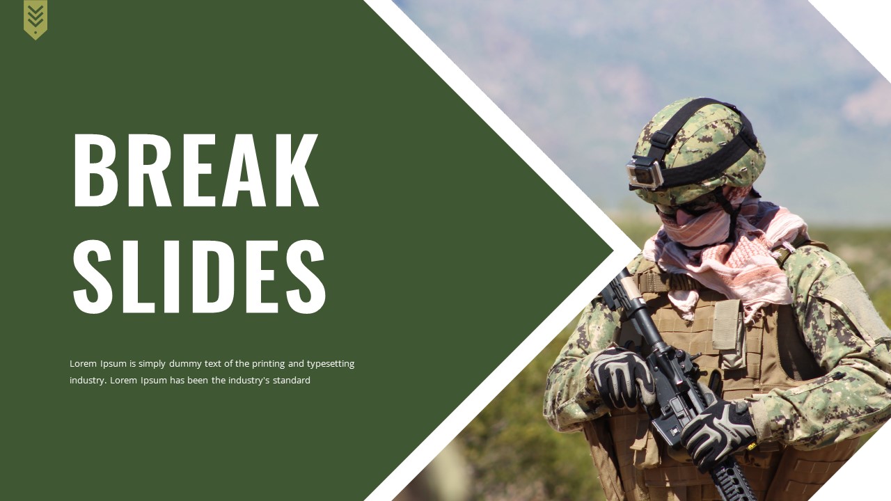 KODIMFOR - Military & Army PowerPoint Template, Presentation Templates