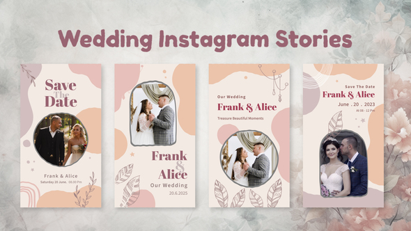 Wedding Instagram Stories
