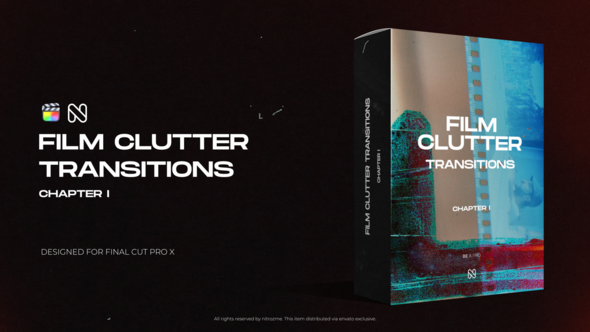 Film Clutter Transitions for Final Cut Pro X
