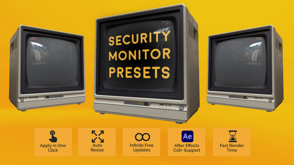 Security Monitor Presets Elements template preview