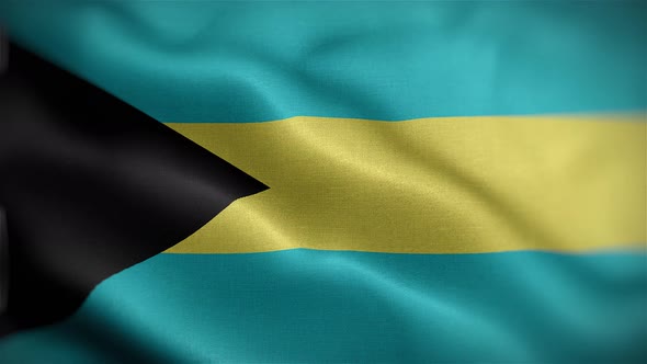 Bahamas Flag Front