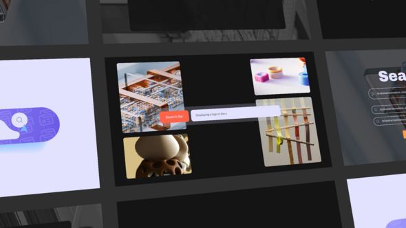 Search Bar Pack | MOGRT Premiere Pro template preview
