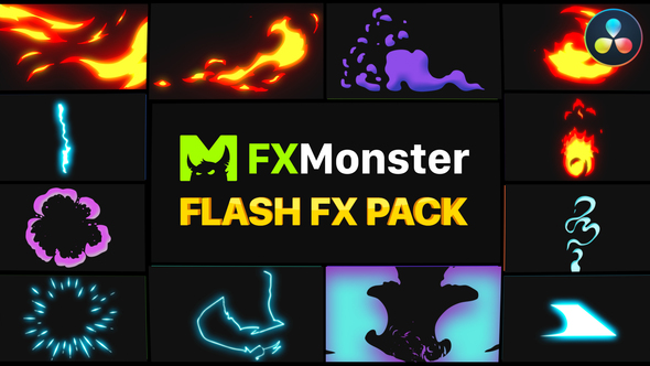 Flash FX Elements | DaVinci Resolve