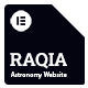Raqia - Astronomy Elementor Website Template Kit