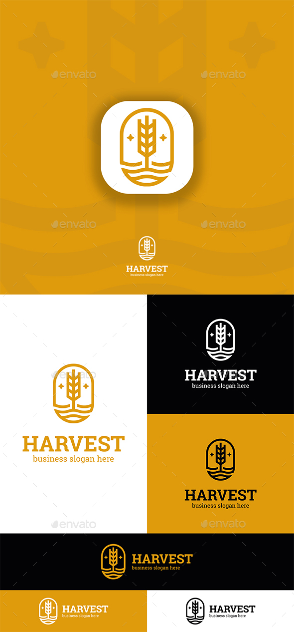Harvest - Wheat Ear Logo