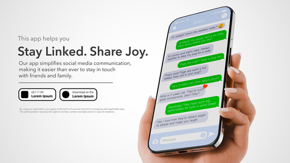 Smartphone Screen App or Web Promo Mockup | 10 Scenes | Modular After Effects Template Product Promo template preview