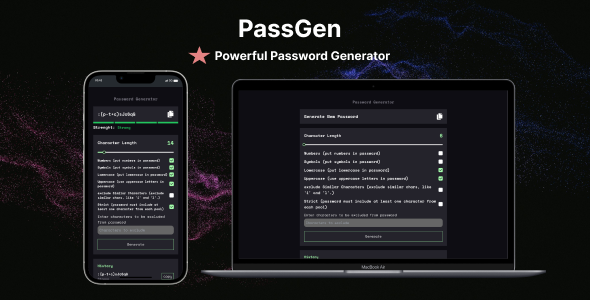 Pass Gen - Strong Password generator