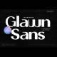 Glawn Sans - A Glamorous Sans Serif Typeface