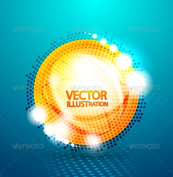 Bubble Abstract Shiny Background - Backgrounds Decorative