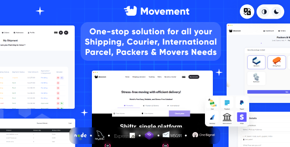 [DOWNLOAD]Movement: Your All-in-One Packers & Movers, Shipping & Courier Parcel Logistics Partner Solution