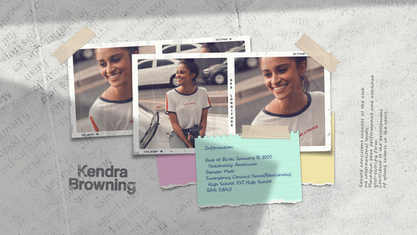 Photo Portfolio Opener Openers template preview