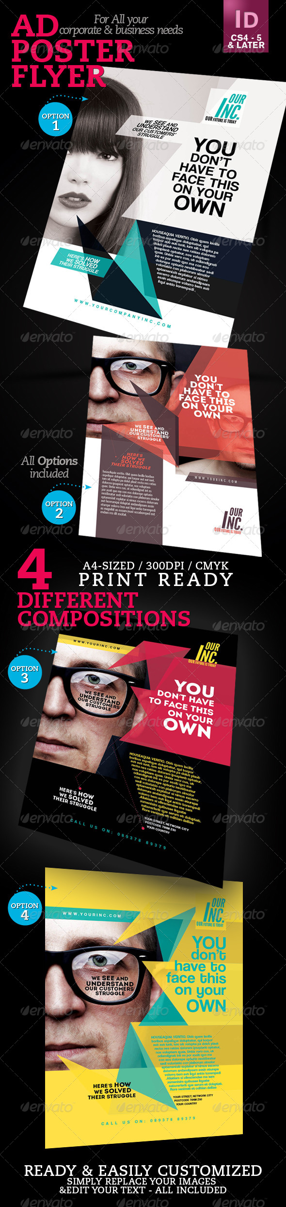 Corporate Ad / Flyer / Poster V1 - Corporate Flyers