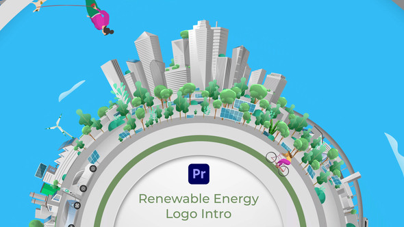 Renewable Energy Logo Intro