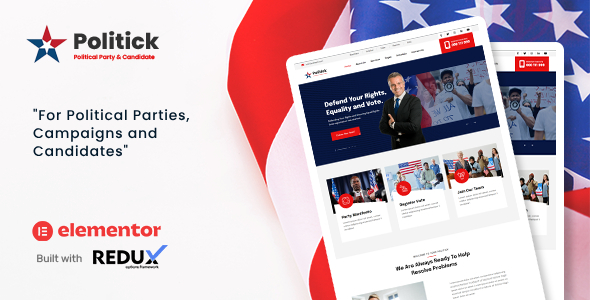 Politick – Political WordPress Theme