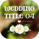 Wedding title V.04 - VideoHive Item for Sale