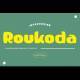 Roukoda - A Fun Rounded Sans Serif Typeface