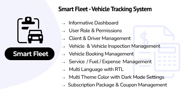 Smart Fleet SaaS  Vehicle Tracking System