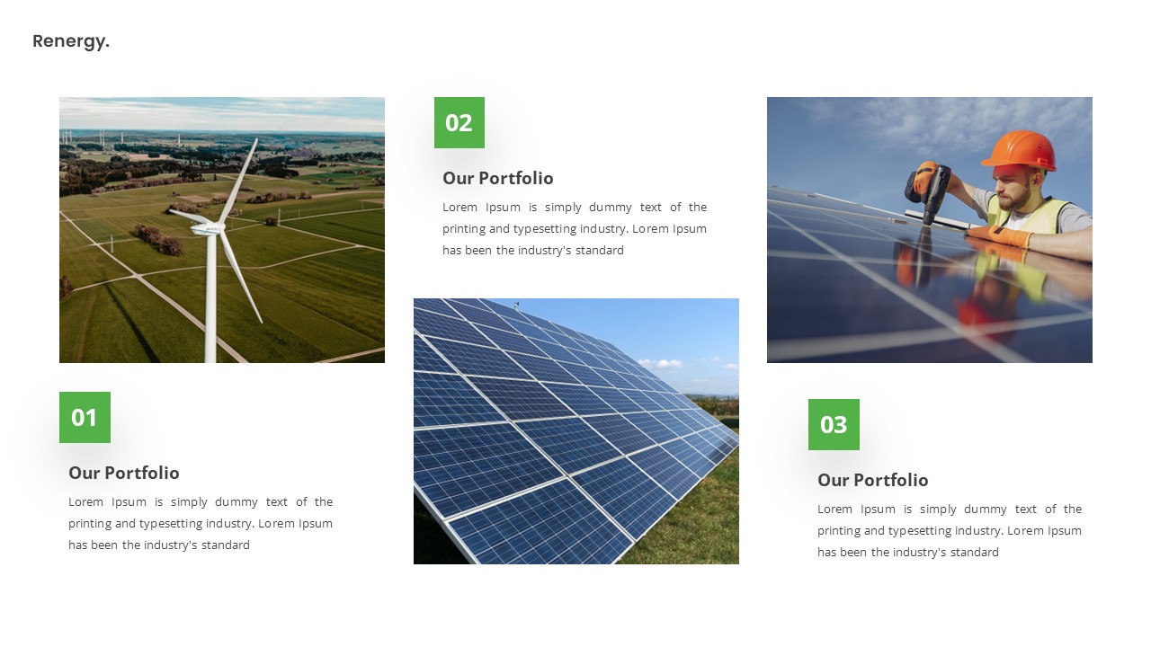 Renergy - Renewable Energy Keynote Template, Presentation Templates